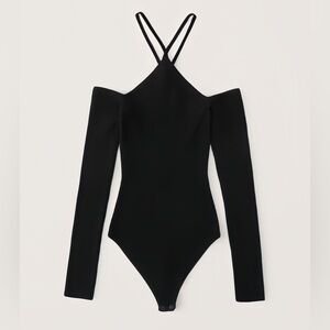 Abercrombie & Fitch Black Ribbed Top